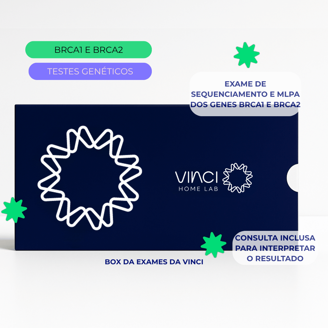 Exame de Sequenciamento e MLPA dos genes BRCA1 e BRCA2