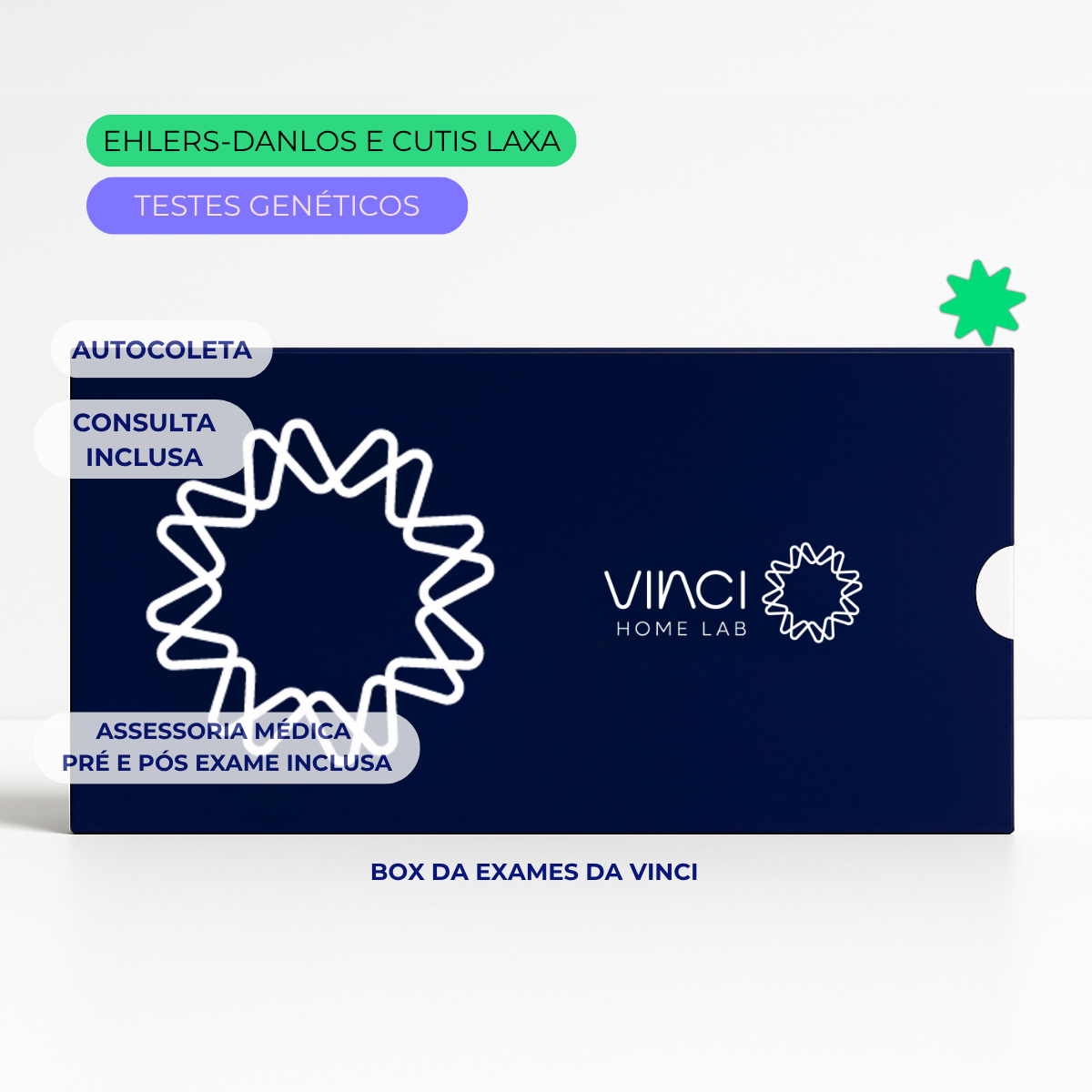 Exame Genético para Ehlers-Danlos e Cutis Laxa