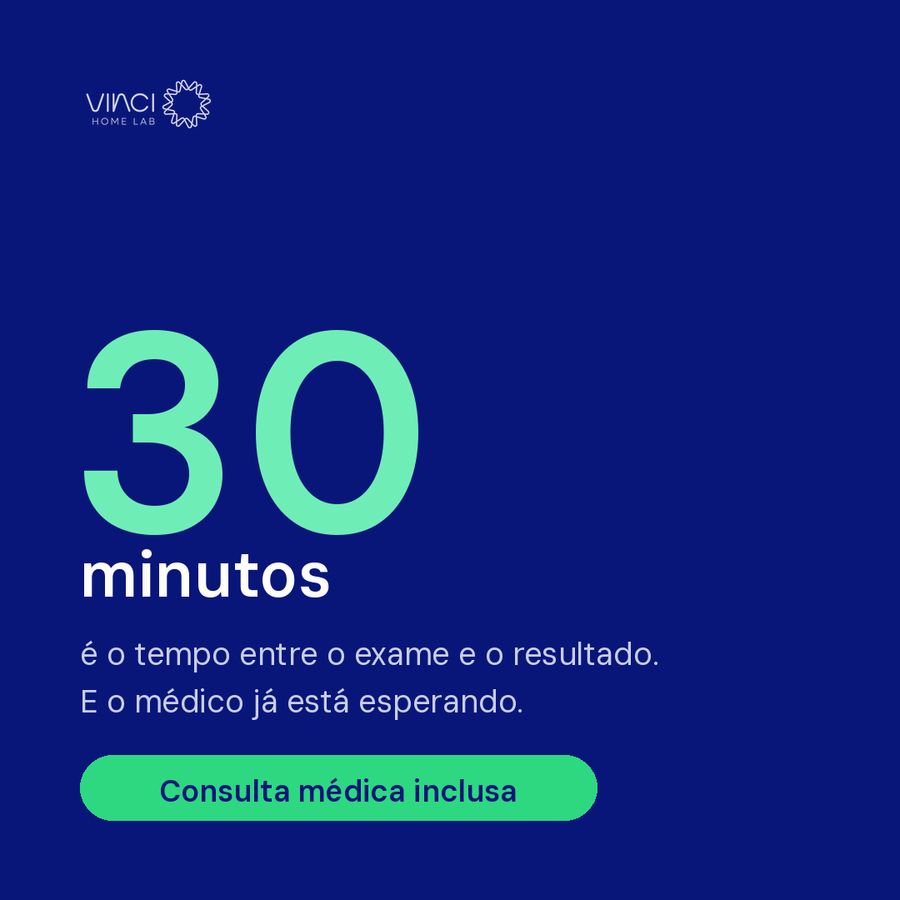 Check-up Express da Vinci Lab: resultado em 30 minutos, com consulta médica inclusa