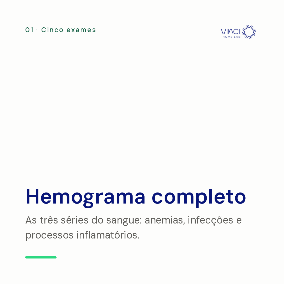 Hemograma completo: as três séries do sangue, anemias, infecções e inflamações