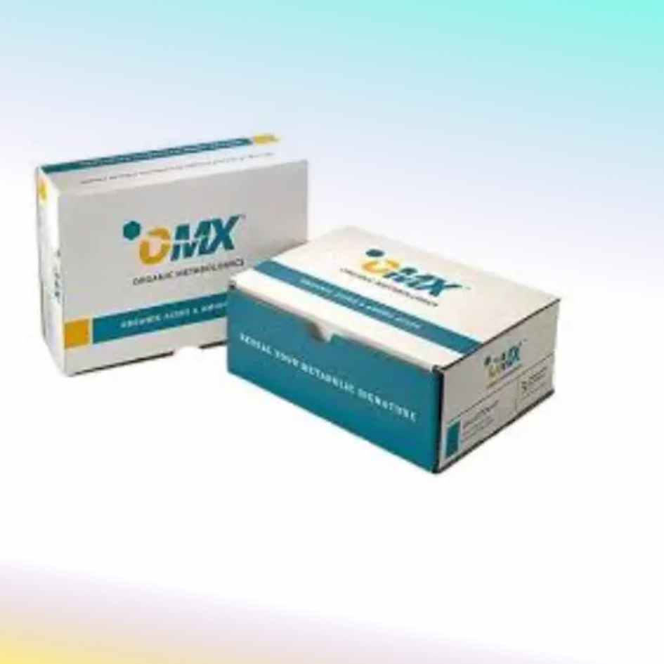 Kit de coleta do exame, embalagem branca