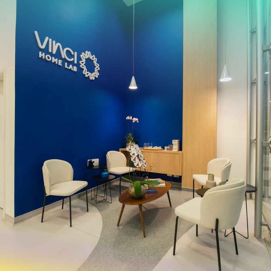 Interior da unidade Vinci Lab no Higienópolis Medical Center