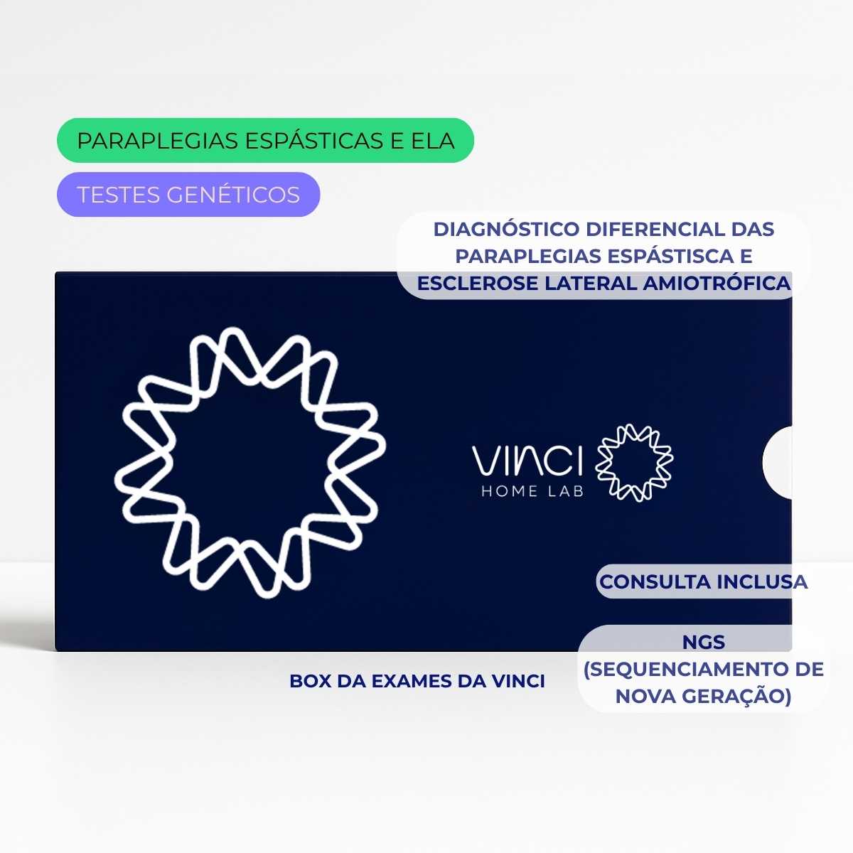 Painel Genético Paraplegias Espásticas e ELA