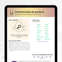 Exame de Nutrigenética