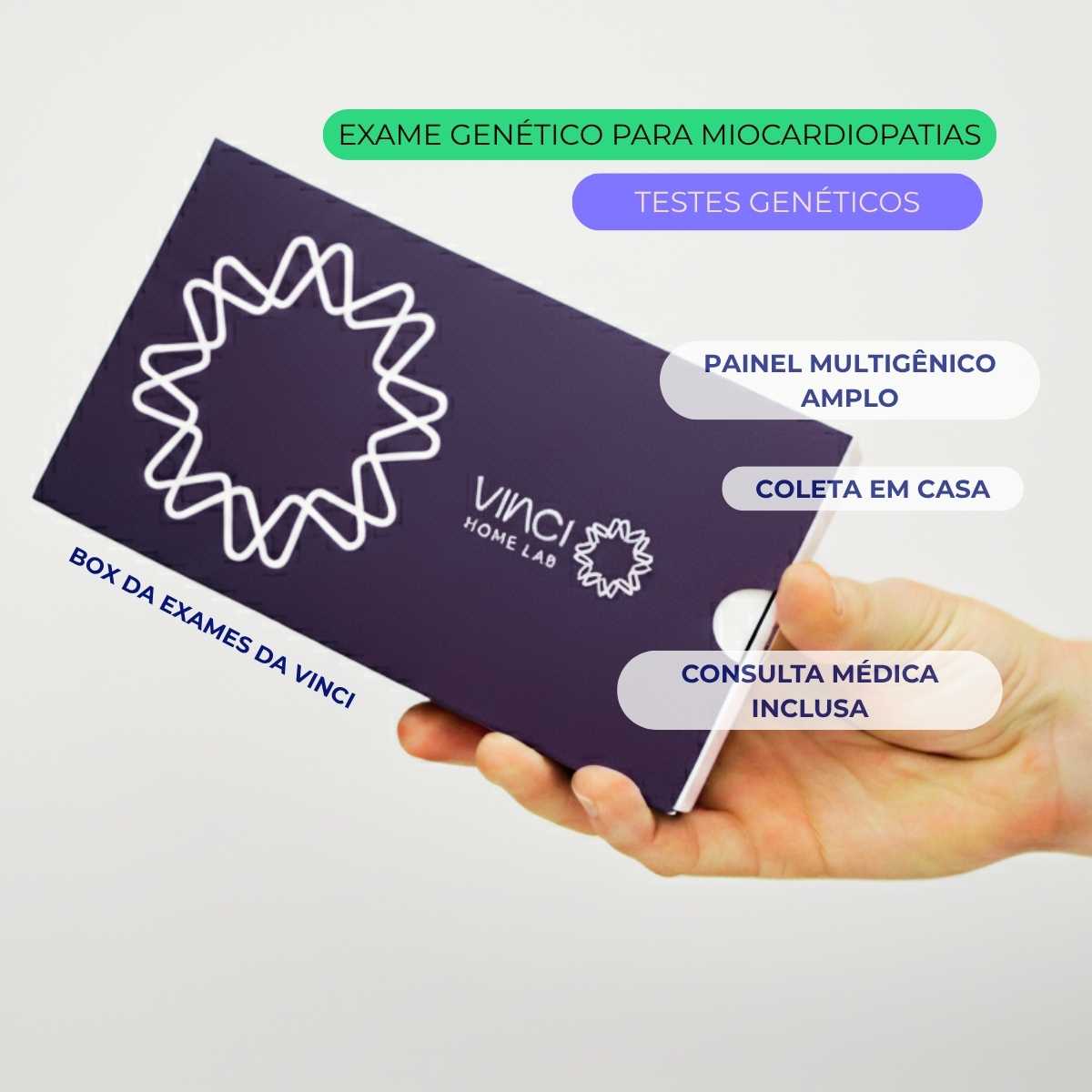 Exame Genético para Miocardiopatias