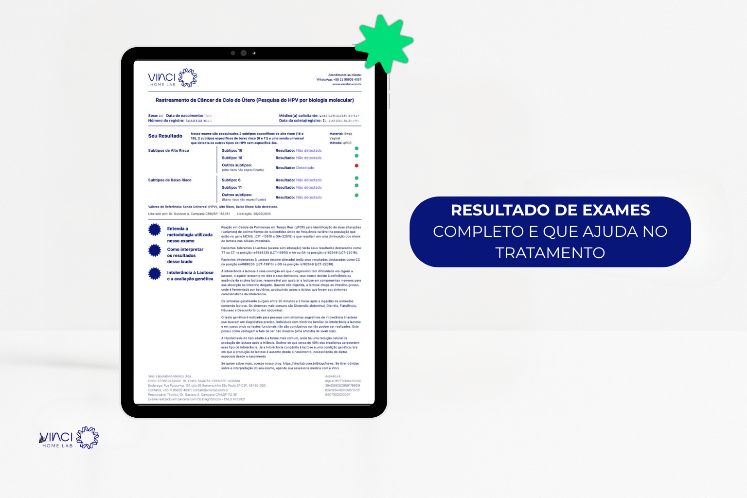 Exame de HPV por PCR | Câncer de Colo do Útero