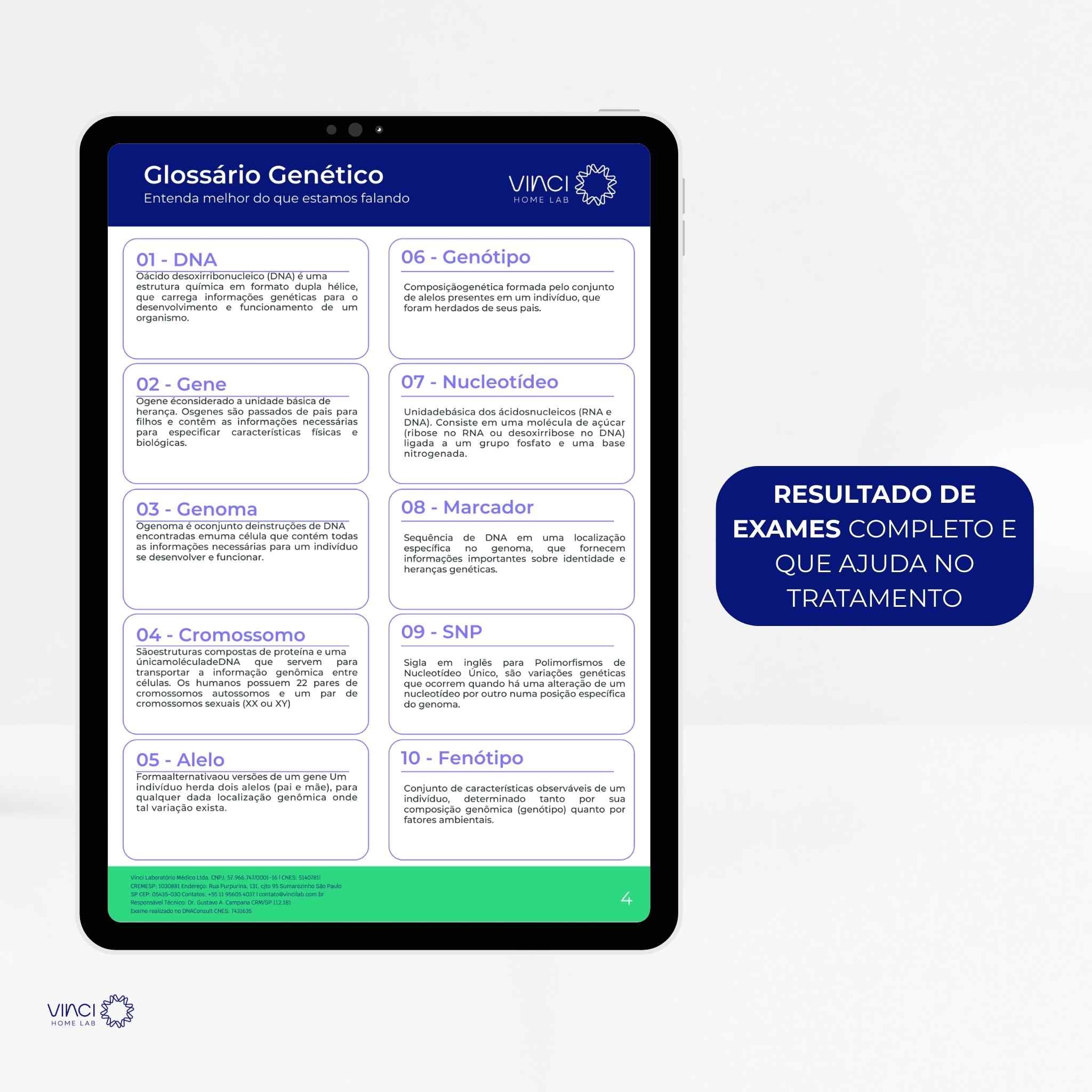 Exame de Nutrigenética