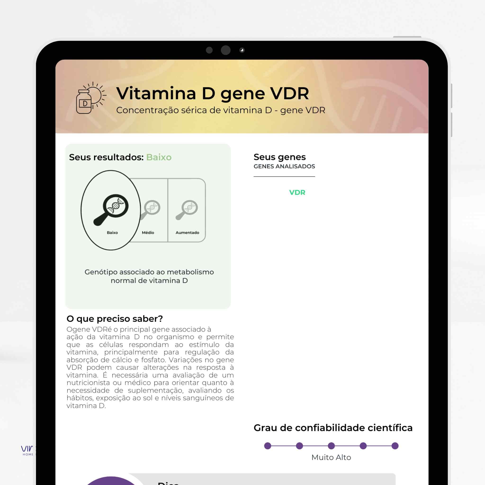 Exame de Nutrigenética