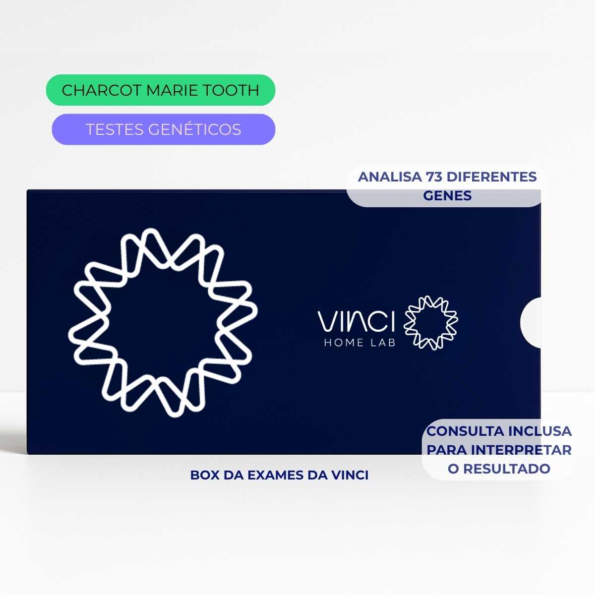 Exame Genético para Doença de Charcot Marie Tooth - Sequenciamento e CNV