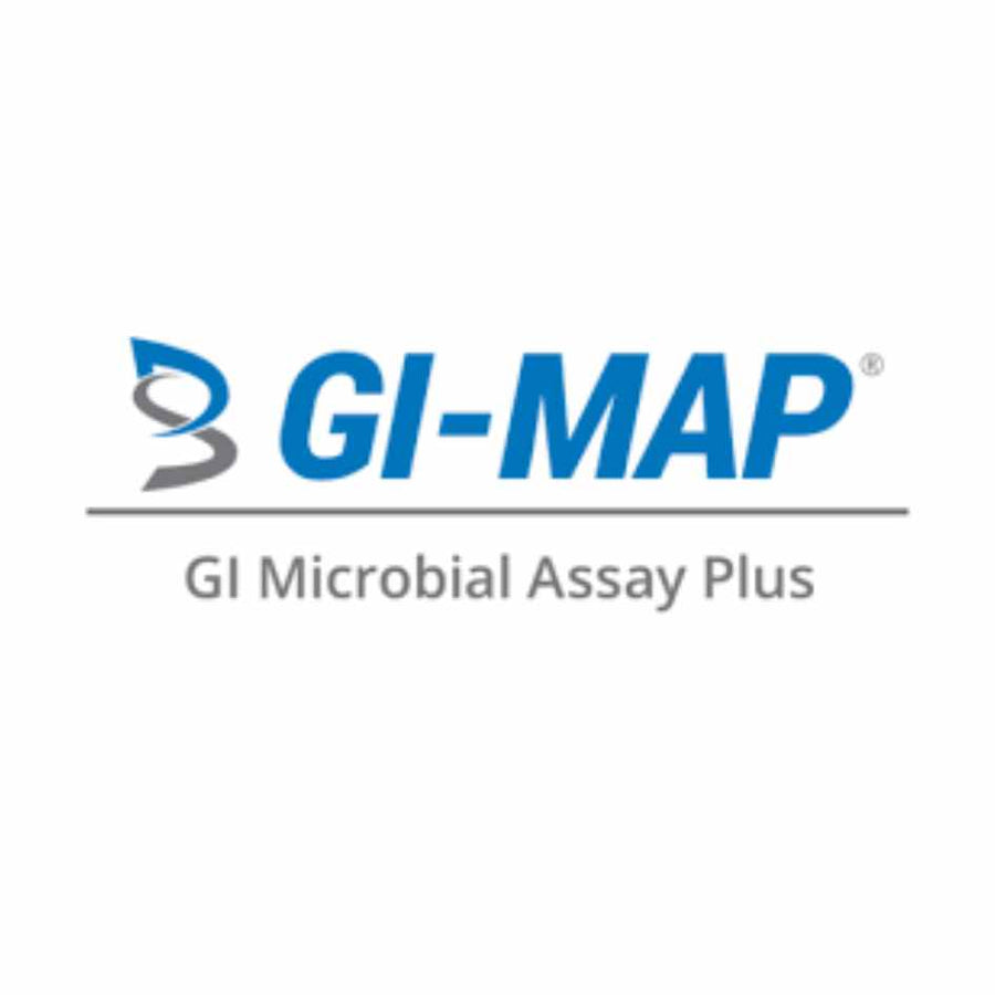Logotipo do GI-MAP, Gastrointestinal Microbial Assay Plus