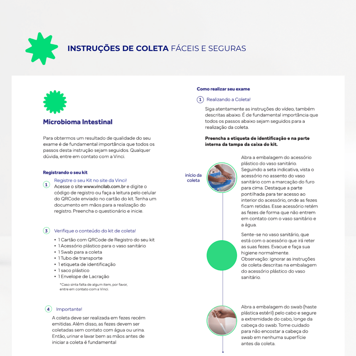Exame Microbioma Intestinal Shotgun | Bactérias, Arqueas e Fungos