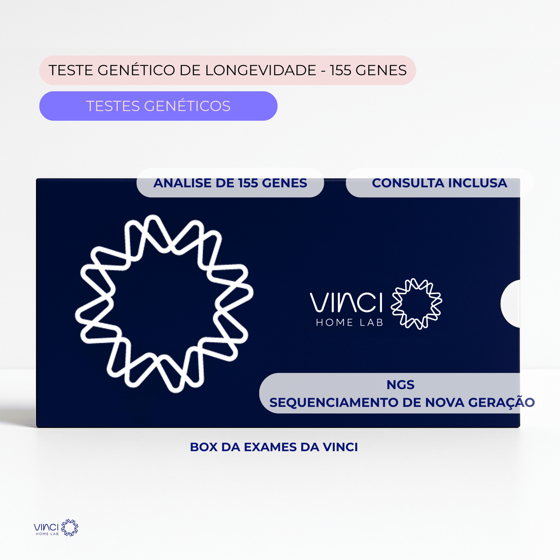 Teste Genético de Longevidade | 100 doenças tratáveis ou preveníveis