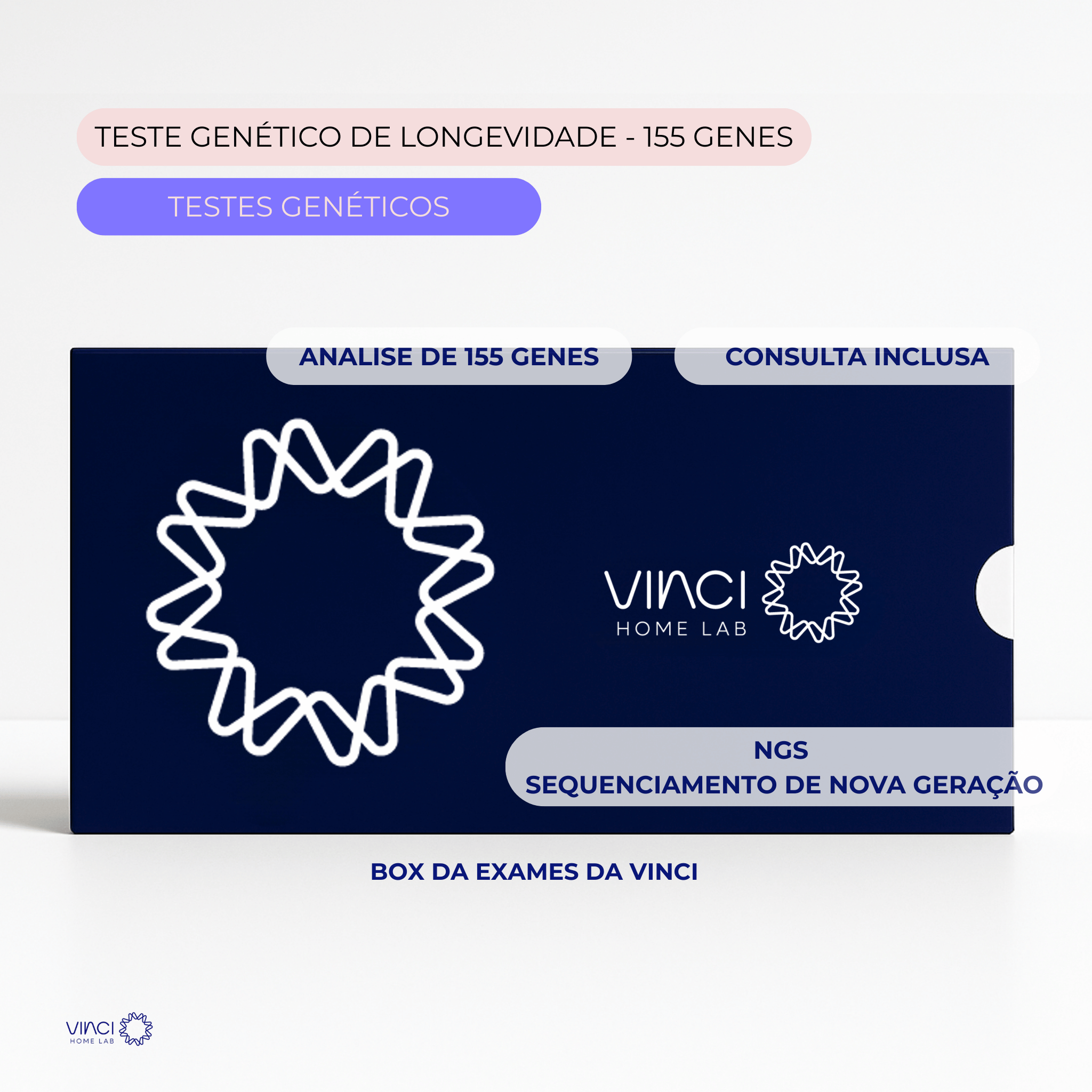 Teste Genético de Longevidade | 100 doenças tratáveis ou preveníveis