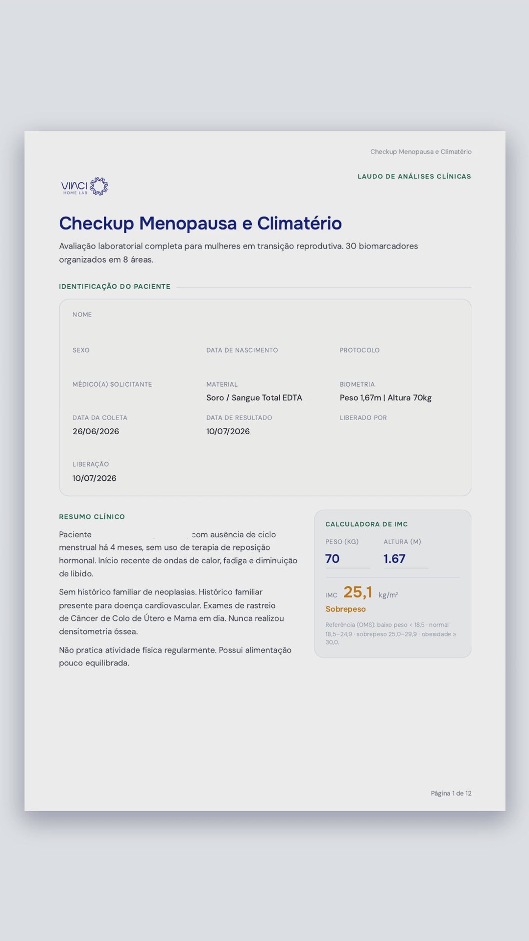 Carregar vídeo: Check Up Climatério e Menopausa
