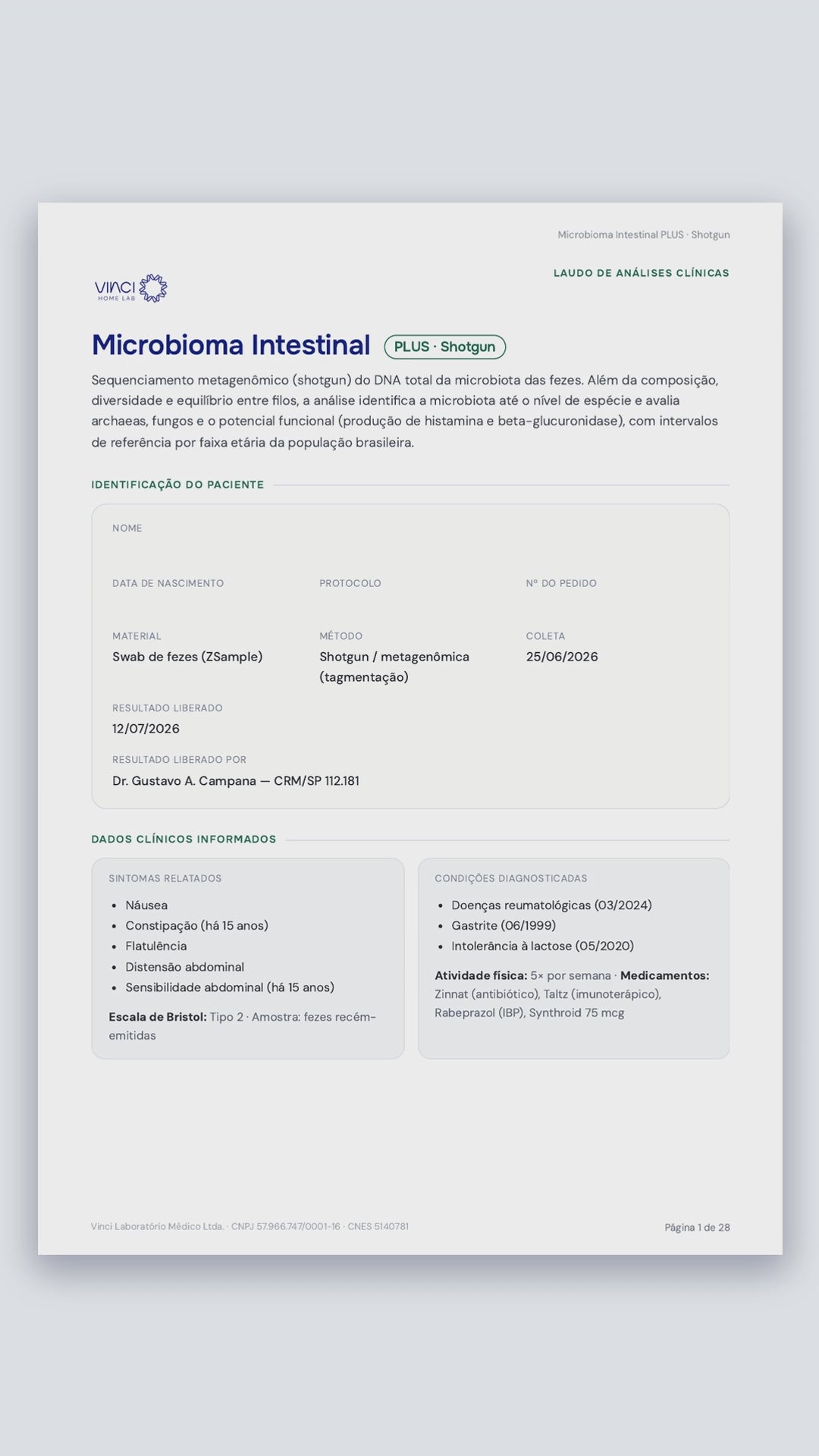 Carregar vídeo: Microbioma Intestinal Shotgun